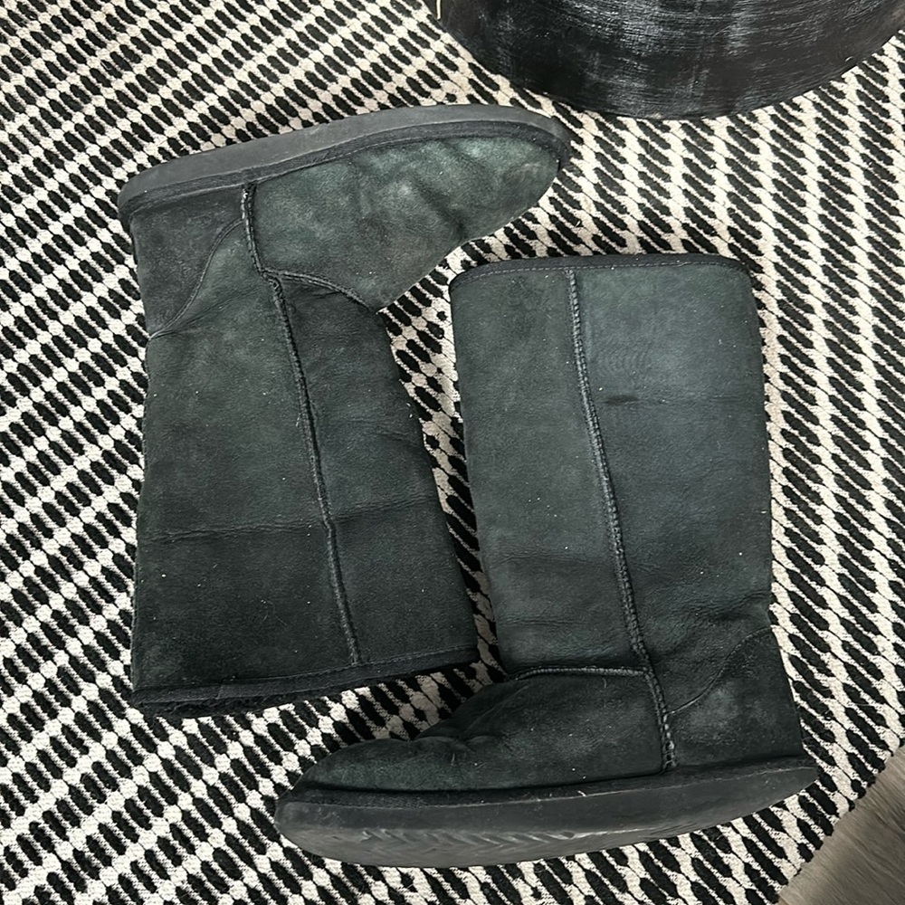 Used Black Classic Tall Uggs